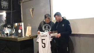 Αποθεώση και βράβευση Πάμπλο Γκαρσία από τον ΣΦ ΠΑΟΚ Ρόδου