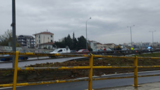 Θεσσαλονίκη: Καραμπόλα με ΙΧ, απορριμματοφόρο και στρατιωτικό όχημα