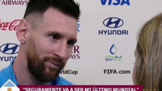 Αργεντίνα δημοσιογράφος συγκίνησε τον Μέσι: «Σ' ευχαριστούμε για όλα αρχηγέ»