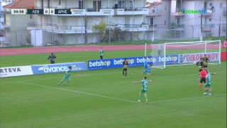 Προβάδισμα με Τσιριγώτη ο Λεβαδειακός στο ματς με τον Άρη