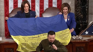 Ζελένσκι στο Κογκρέσο: «Τα χρήματά σας είναι επένδυση στην παγκόσμια ασφάλεια»