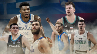 Φιλικό Ελλάδα-Σλοβενία με άρωμα NBA από Γιάννη και Ντόντσιτς