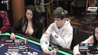 Sashimi: Κατηγορούν παίκτρια πόκερ ότι έδειξε το στήθoς της