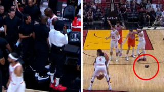 NBA: Τα... πήρε και πέταξε συσκευή μασάζ μέσα στο παρκέ ο Ντέντμον