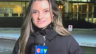 Η στιγμή που ρεπόρτερ λιποθυμά on air – «Είμαι έτοιμη να…»