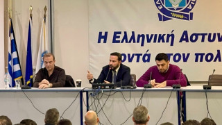 Γκολιδάκης: Λειτούργημα επιτελούν οι άνδρες και οι γυναίκες αστυνομικοί