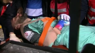 Πάγωσαν όλοι με τον τραυματισμό του Οσπίνα- Έσπασε τον αγκώνα του