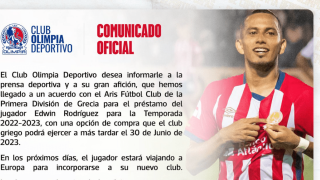 Η Ολίμπια ανακοίνωσε την επιστροφή του Ροντρίγκες από τον Άρη