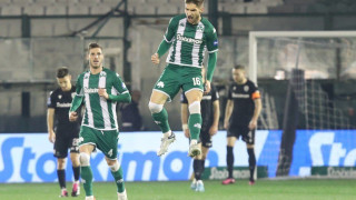 Ανοίγει το σκορ ο Παναθηναϊκός με Τσέριν, 1-0 τον ΠΑΟΚ