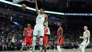 Άστραψε και βρόντηξε ο Γιάννης με 50αρα κόντρα στους Πέλικανς