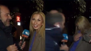 Σκωτσέζα προκάλεσε «εγκεφαλικό» σε δημοσιογράφο με το τατουάζ στο στήθος της σε ζωντανή μετάδοση (vid)