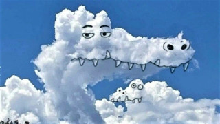 Ο Κολυδάς τρολάρει καιρό - μετωρολόγους και ζωγραφίζει «δράκους στα σύννεφα»