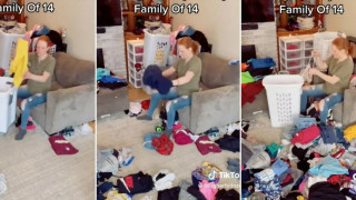 Πώς είναι η καθημερινότητα για μια μητέρα που έχει 12 παιδιά -Viral τα βίντεο