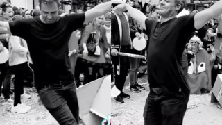 Επικός Σάββας Μπούμπουρας: Ντύθηκε...Μπισμπίκης και χόρεψε ζεϊμπέκικο