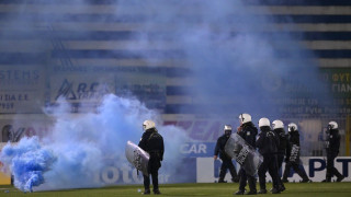 Επεισόδια και διακοπή στο παιχνίδι Ατρόμητος - Παναθηναϊκός