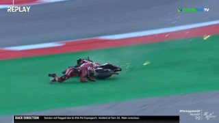 Moto GP: Σοκαριστικό ατύχημα για τον Εσπαργκαρό-Διακομίστηκε στο νοσοκομείο