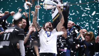 ΠΑΟΚ: Η στιγμή της απονομής του Κυπέλλου