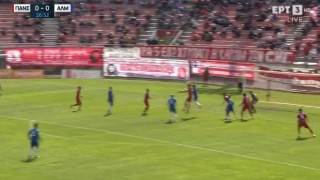 Πανσερραϊκός - Αλμωπός 1-0: Ο Αυλωνίτης με κεφαλιά άνοιξε το σκορ