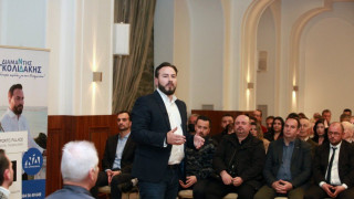 Το αδιαχώρητο σε εκδήλωση του Διαμαντή Γκολιδάκη στη Δυτική Θεσσαλονίκη