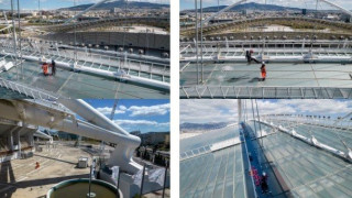 ΤΑΙΠΕΔ: Σε πλήρη εξέλιξη η επιθεώρηση και ο έλεγχος των μεταλλικών κατασκευών του ΟΑΚΑ