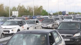 Κυκλοφοριακό κομφούζιο στα διόδια των Μαλγάρων- Επιστρέφουν στην πόλη οι Θεσσαλονικείς
