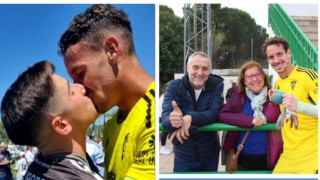 Τερματοφύλακας ανακοίνωσε πως είναι γκέι με ένα φιλί στον σύντροφό του