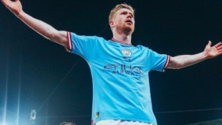 Τριάρα τίτλου της Σίτι επί της Άρσεναλ, με εκπληκτικό Ντε Μπρόινε