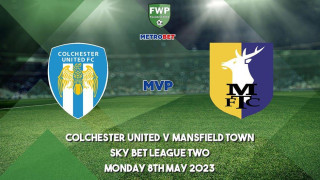 «MVP» : Ποντάρω στην μεγάλη Μάνσφιλντ, στο διπλό της και στο 1-2 τελικό σκορ.