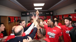Ολυμπιακός-Final4: Οι πανηγυρισμοί των παικτών στα αποδυτήρια μέσα από την παρακάμερα