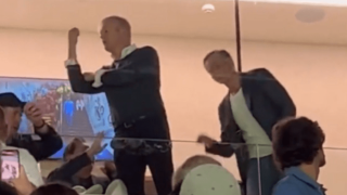 Ο πατέρας του Χάλαντ έκανε χειρονομίες και τον έδιωξαν από το Μπερναμπέου