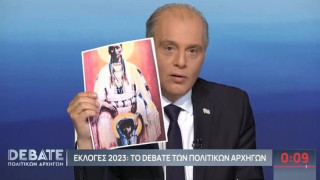 Εκλογές 2023-Debate: Χαμός με Παπαχλιμίντζο-Βελόπουλο για την «Παναγία Γκέισα»-«Γιατί δεν ψάξατε και το θέμα των παιδεραστών;»