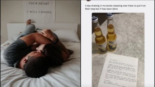 «Θερμό» ζευγάρι ενοχλούσε τη γειτόνισσα και εκείνη τους άφησε σημείωμα και μπύρες