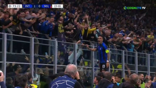 Το 1-0 της Ίντερ κόντρα στη Μίλαν