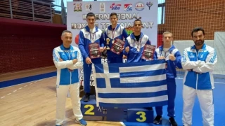 Πυγμαχία: Τρία μετάλλια κατέκτησε η Εθνική παίδων σε διεθνές τουρνουά