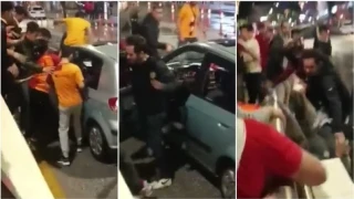 Σοκαριστικό επεισόδιο οπαδικής βίας στη Τουρκία: Φίλαθλος πήρε στο κυνήγι οπαδούς με χατζάρα!