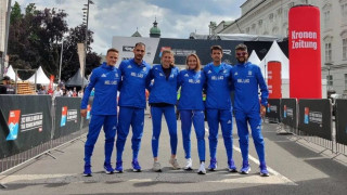 Η εθνική ομάδα στο Ίνσμπουργκ για το Παγκόσμιο Πρωτάθλημα βουνού