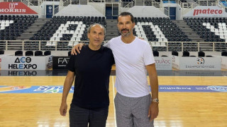 ΠΑΟΚ: Πρέλεβιτς και Στογιάκοβιτς μαζί στο PAOK Sports Arena για τον αγώνα με το Περιστέρι