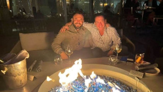 Θόδωρος Καρυπίδης: Στιγμές χαλάρωσης στο Σικάγο, παρέα με τον πρόεδρο της Καλαμάτας