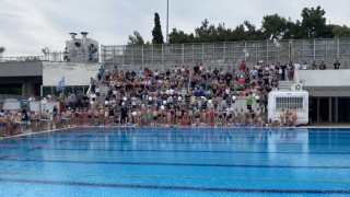 Πλήθος κόσμου στο Δημοτικό Κολυμβητήριο Τούμπας στην γιορτή κολυμβητή του ΠΑΟΚ! (pics)