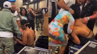 Άγριος γυναικοκαβγάς celebrities μετά τη διακοπή στο Μεϊγουέδερ vs Γκότι