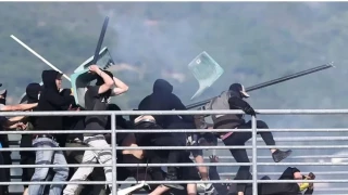 Στη φυλακή 8 οπαδοί για τα επεισόδια στον τελικό ΠΑΟΚ και ΑΕΚ του 2017