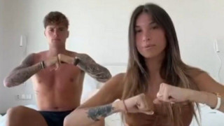 Ο Ζαλέφσκι χορεύει με τη σύντροφό του και...προκαλεί Ντιμπάλα