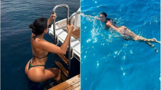 Οι σέξι φωτογραφίες της Τζορτζίνα του Κριστιάνο στις διακοπές τους