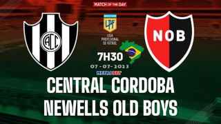 «Ματς της ημέρας» : Κυρίες και  κύριοι : - Σεντράλ Κόρδοβα - Νιούελς –