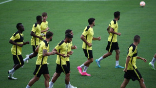 Αφόρητη ζέστη και υγρασία κατά την προπόνηση της Μπεϊτάρ - Τα πλάνα για την Τούμπα (pics)