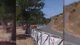 Βίντεο-ΣΟΚ: Σοβαρό ατύχημα σε αγώνα ράλι στη Δημητσάνα