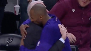 Η αγκαλιά δύο θρύλων (video)