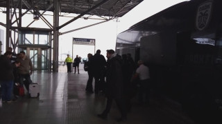 Η αναχώρηση του ΠΑΟΚ για το Ντορτμουντ (vids)