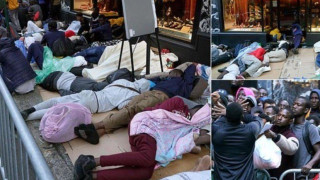 Νέα Υόρκη: Εκατοντάδες μετανάστες κοιμούνται στα πεζοδρόμια (vid)