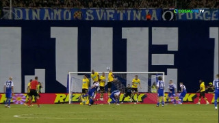 Ντιναμό Ζάγκρεμπ - ΑΕΚ: Προβάδισμα για τους Κροάτες με απευθείας φάουλ
